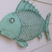 Nautical Wall Decor Metal Fish - Sea Foam Green