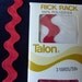 Vintage Rick Rack Red Jumbo Trim 6 Yards