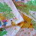 Vintage Sesame Street Twin Sheet Set- Three Piece Cookie Monster and Big Bird