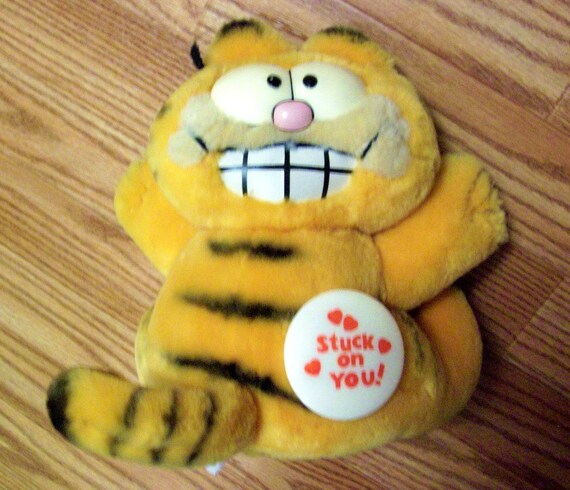 80s garfield plush