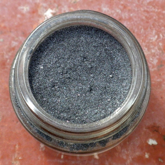 Charcoal Eye Shadow Eye Shimmer Eyeliner with by BohemianBeetnik