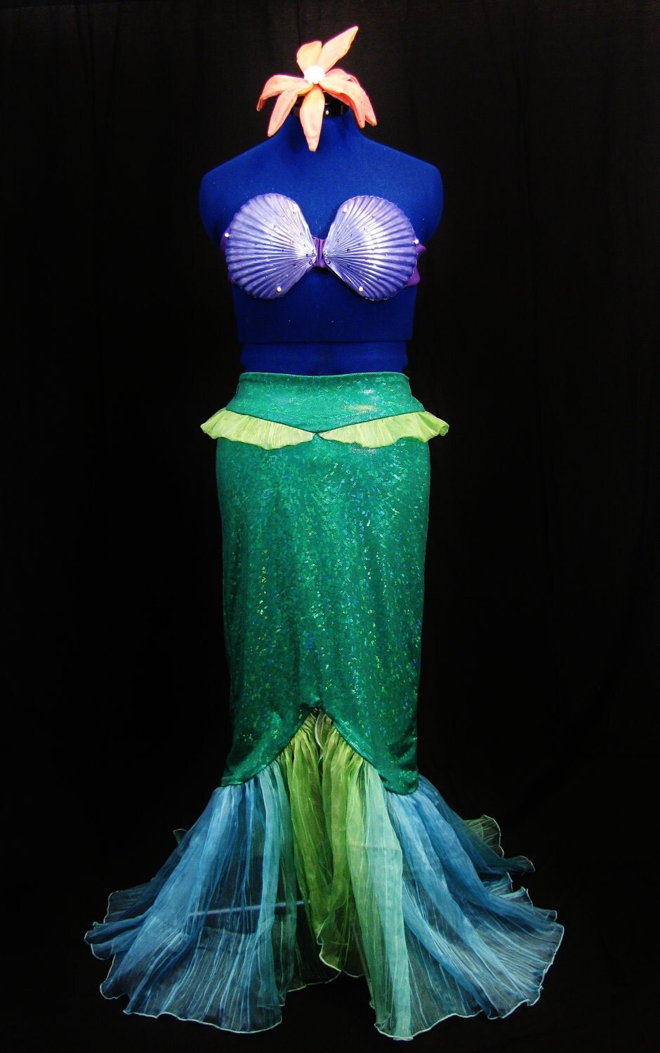  Adult  Little  Mermaid  Costume  Custom Made For You