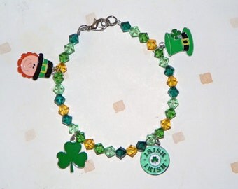 St. Patrick's Day bracelet 1