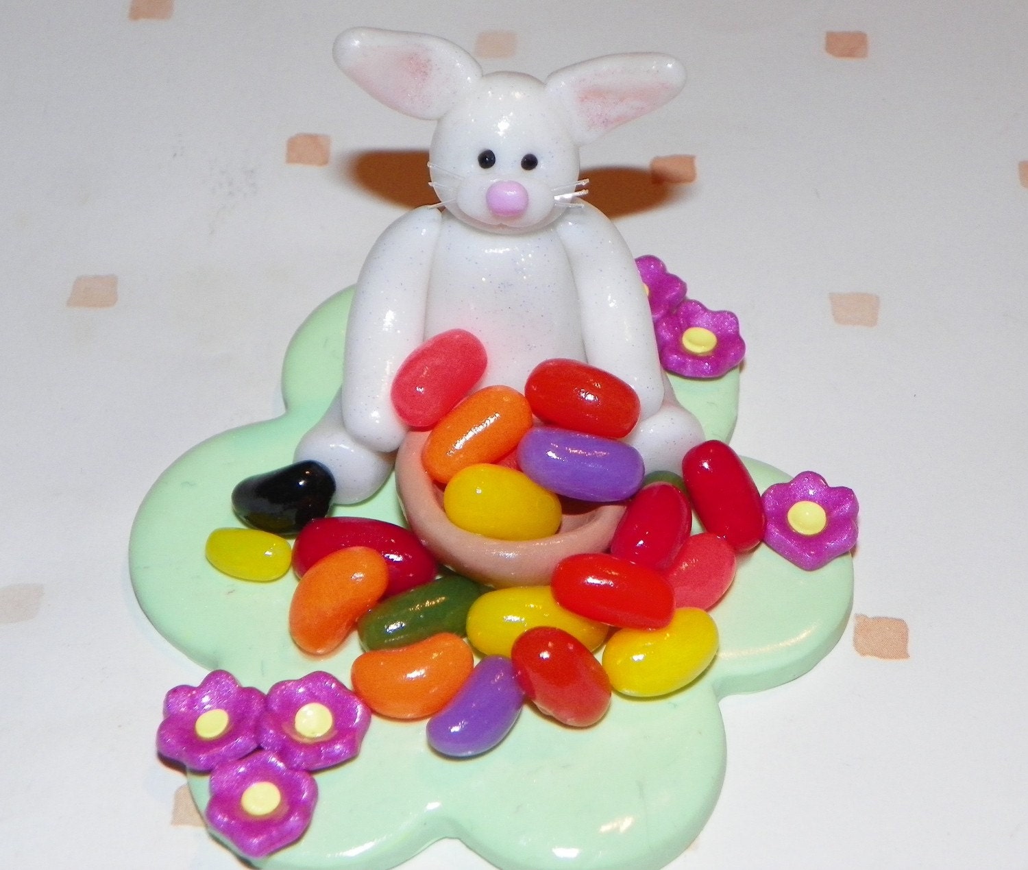 jelly bean rabbit toy