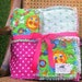 Colorful and Cheery Baby Rag Quilt