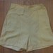 Perfect 1950s Betty Grable Style high waisted rayon Pin-up Shorts, small Xsmall