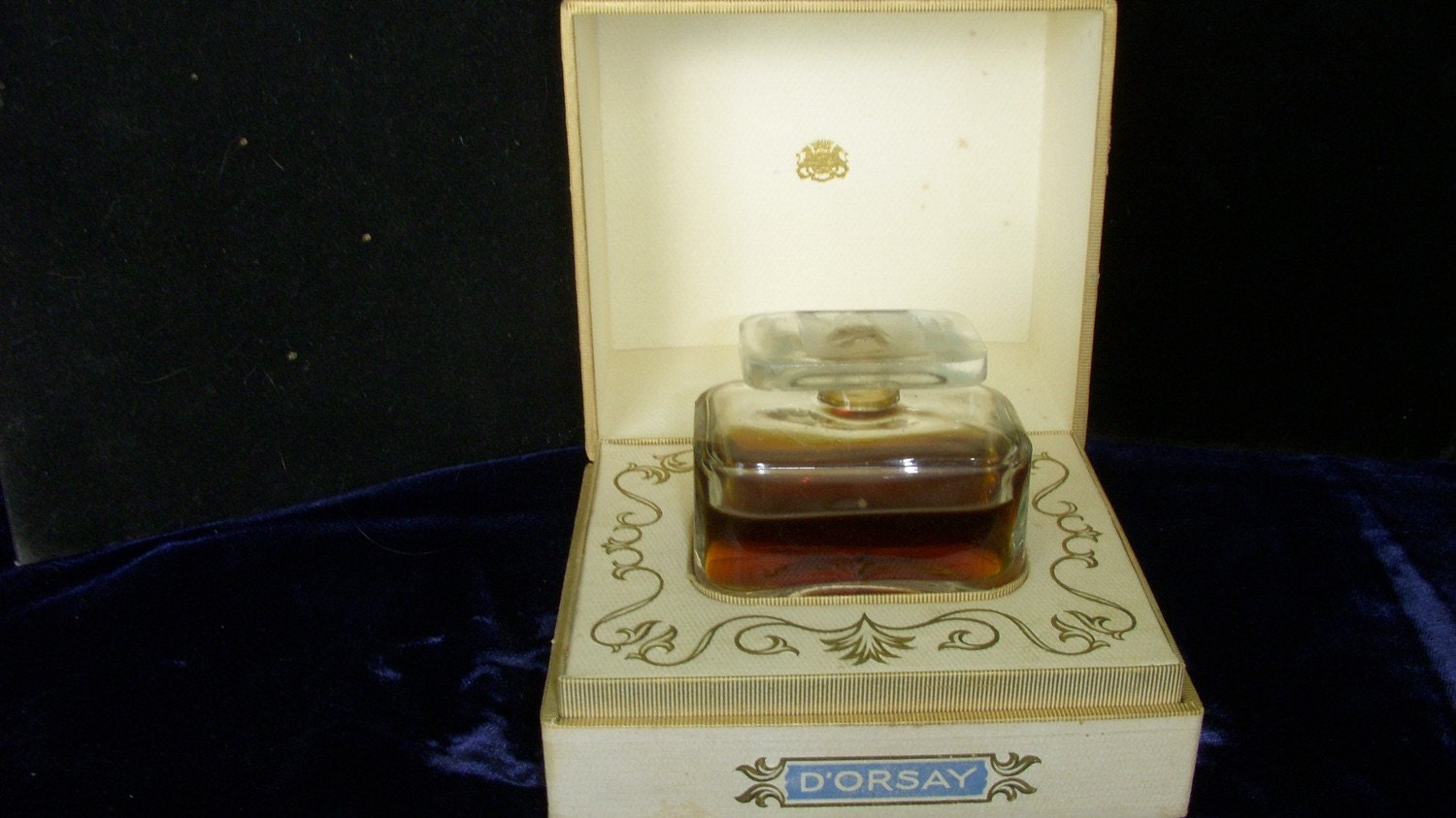 Vintage 30/40s D'Orsay Milord Perfume Bottle by tloveskvintage