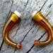 Chipotle bottle talon 1/2 inch gauged ear plugs earrings talons for stretched piercings