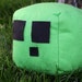 Minecraft Slime plush 5"