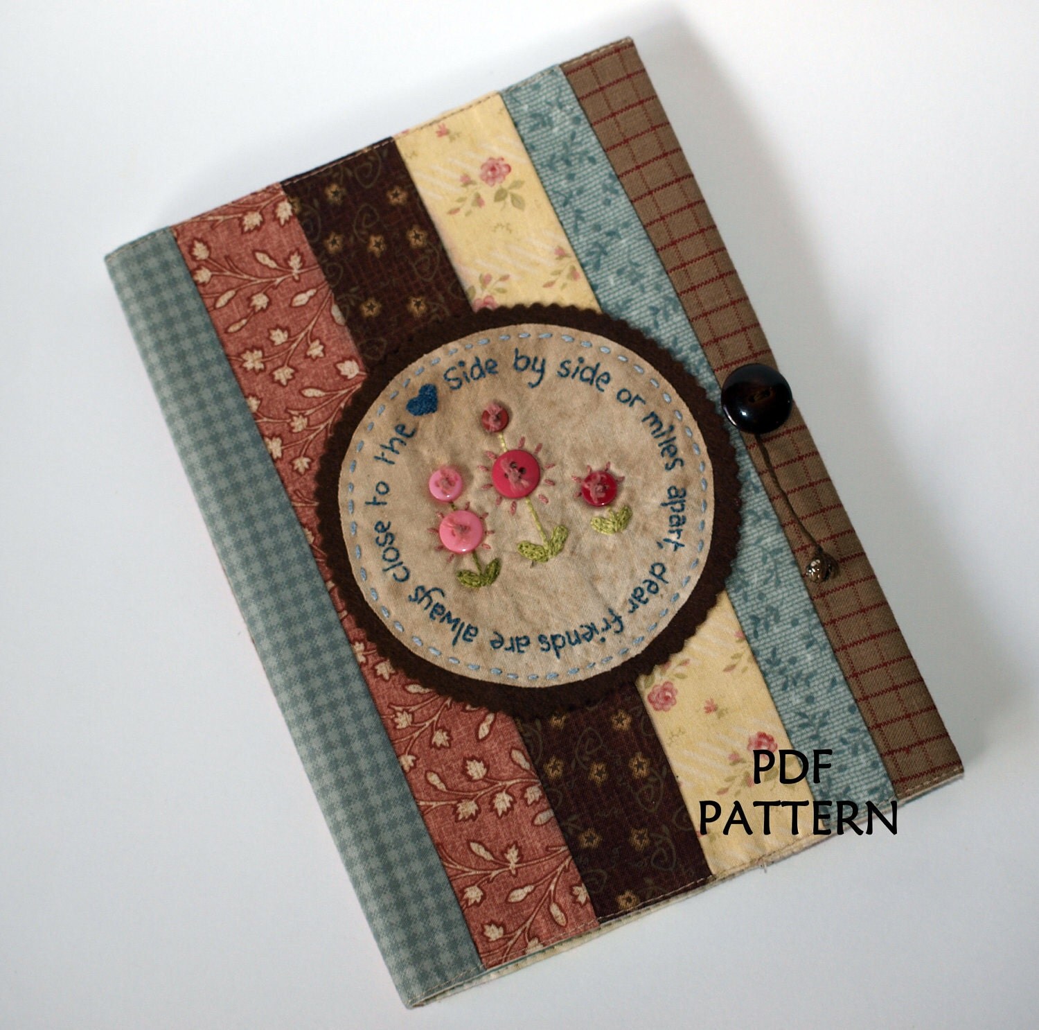 Journal Cover PDF Pattern Direct Download 'Dear