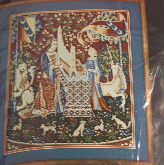Cluny Tapestry Kit 2107 Vintage 1979 Dimensions Needlepoint