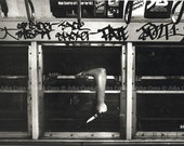 NYC Subway Photo 1980s - Knife by TheConnArtist