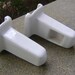 Art Deco Porcelain Towel Bar Brackets Holders