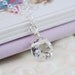 First Diamond, Childrens Necklace, Crystal Quartz Necklace, April Birthstone, Birthday Gift, Teens and Womens Sizes, Sterling Silver Jewelry