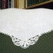 Cream Linen Vintage Doily