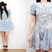 Floral Lace Peter Pan Collar Mini Dress