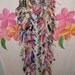 Handmade Recycled Upcycled Fabric Boa Scarf no.14