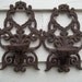 Vintage Pair of Iron Candle Holders Sconces