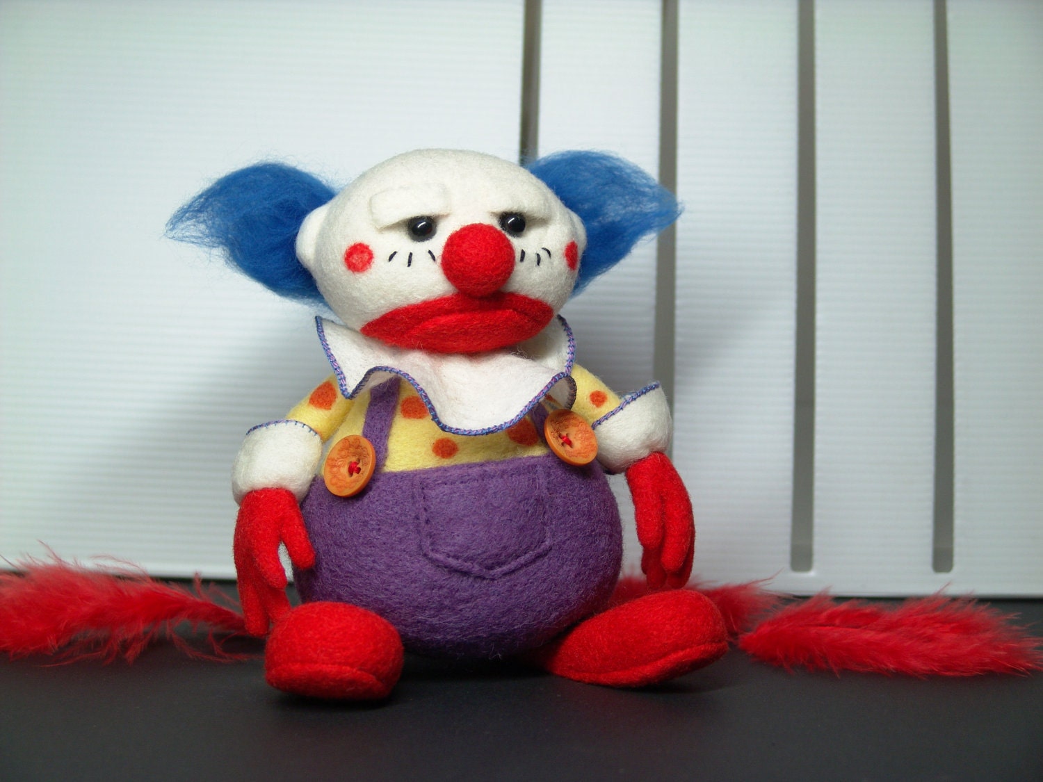 chuckles the clown plush