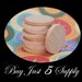 100 Unfinished Wood Circle CUTOUTS..Discs, Smooth and Ready to Glaze, Paint, Decoupage, Stain, Stamp for Magnets, Art, Jewelry, more...