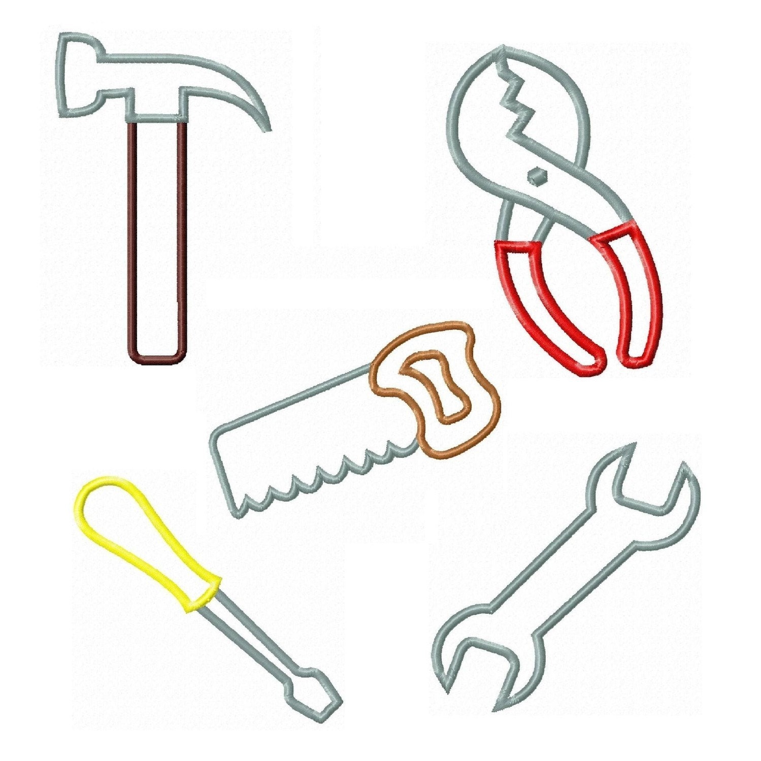 Digitizing Dolls Tool Set Embroidery Applique by DigitizingDolls