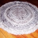 2 ft Rug- Heather Grey Llama and Alpaca Area Rug