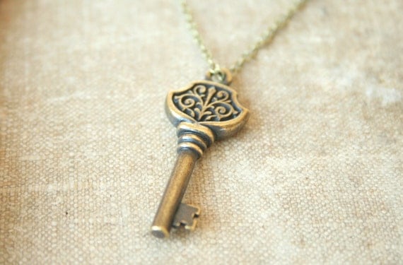 The Simple Renaissance Key by TwoLittleDoves on Etsy