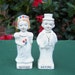 Bride and Groom, Before and After Salt and Pepper Shakers