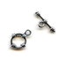 Mini Sterling Silver Toggle Clasp