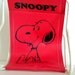 Vintage Snoopy Red Vinyl Sling Lounge Chair - Good Condition