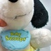 snoopy stuffed animal 1980