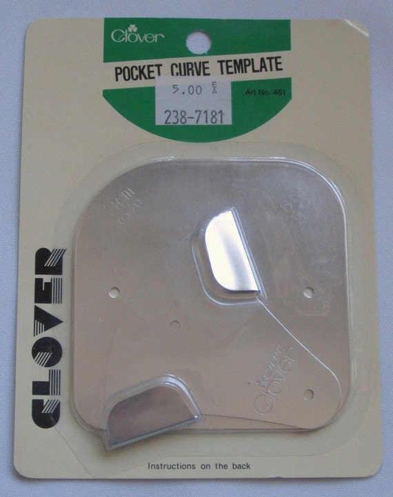 New Clover Pocket Curve Template