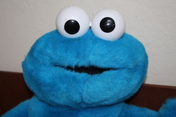 cookie monster talking plush