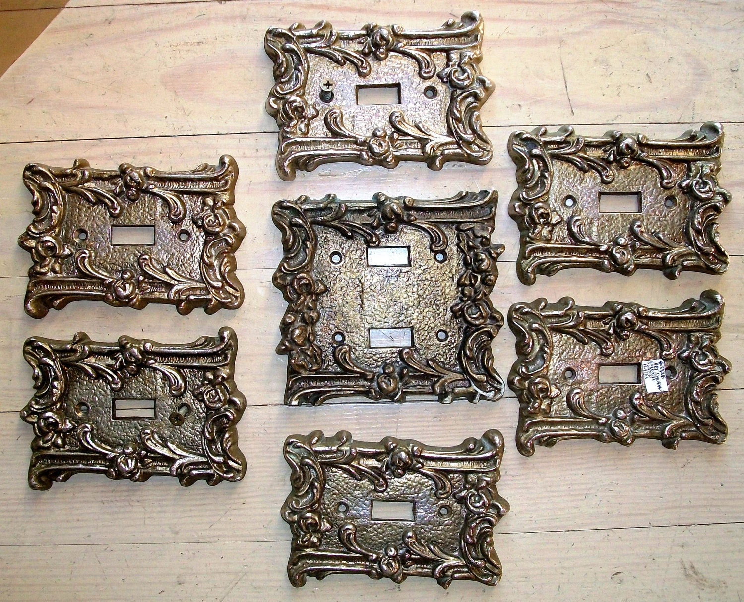Vintage Decorative Iron SWITCH PLATES SALE 7 Hollywood