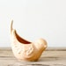 RESERVED for JOHSI Vintage Bird Planter in Peach by Hull Pottery