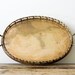Large Brass Tray with Bamboo Motif