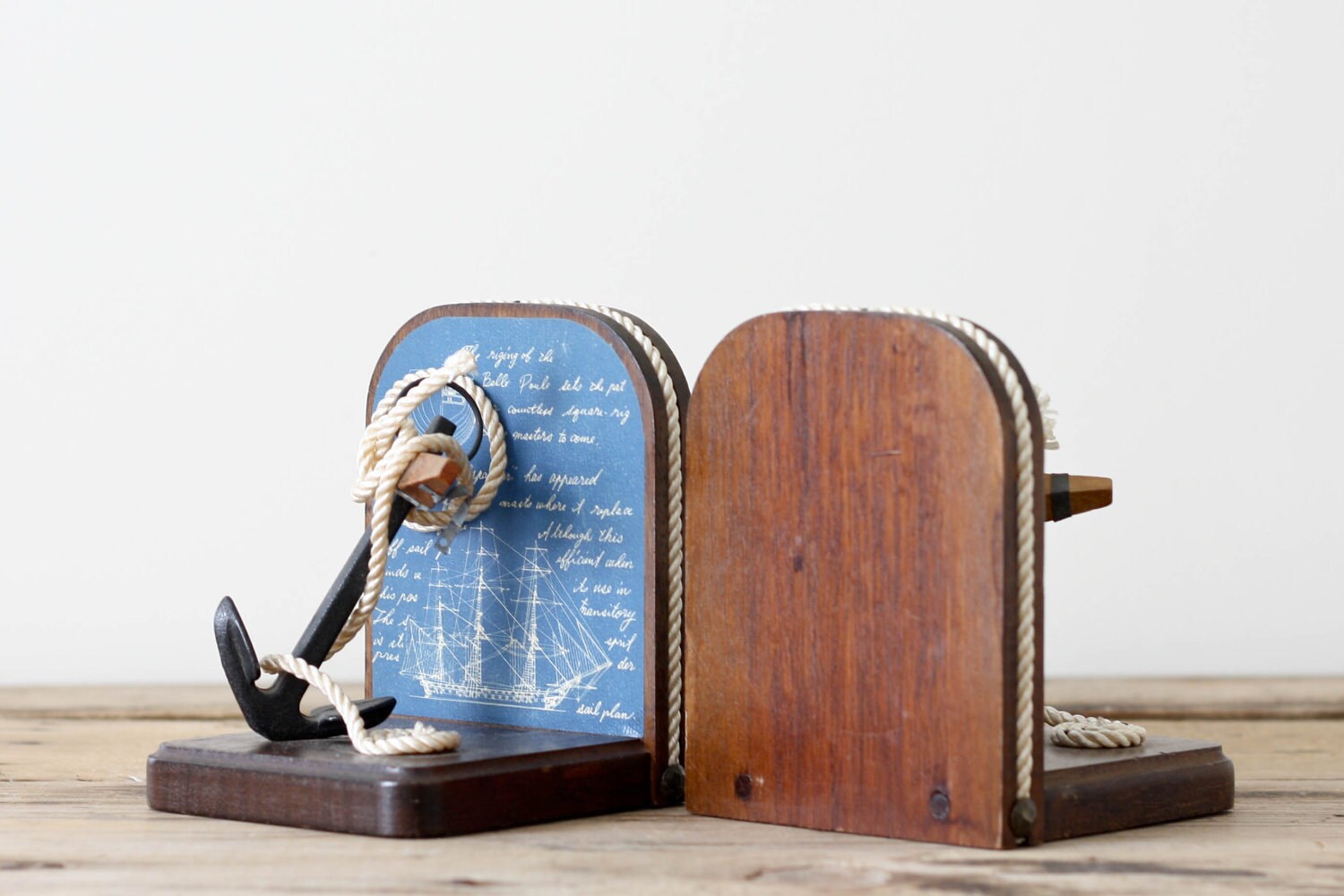 Nautical Anchor Bookends