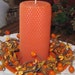 Orange Beewax Candle