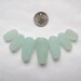 Sea Glass Stopper Stems - Lot DC 086