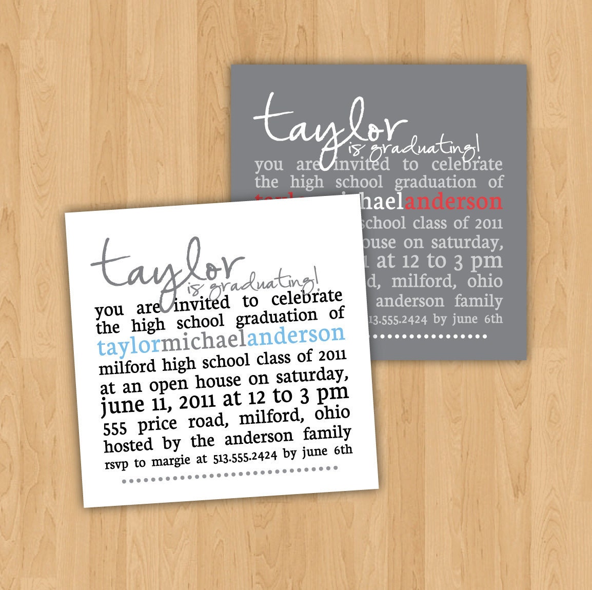 Graduation Open House Invitation Templates 10