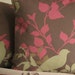 Brown and Rose Pillow cover - 18x18 Cushion Cover Pillow Sham - Doves Chocolate