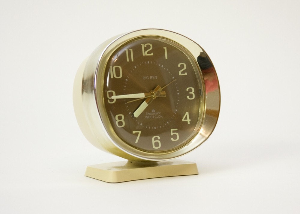 Vintage Westclox Quartzmatic Big Ben Alarm Clock