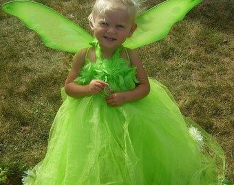 Disney's Inspired TINKERBELL Tutu Dress Up Costume