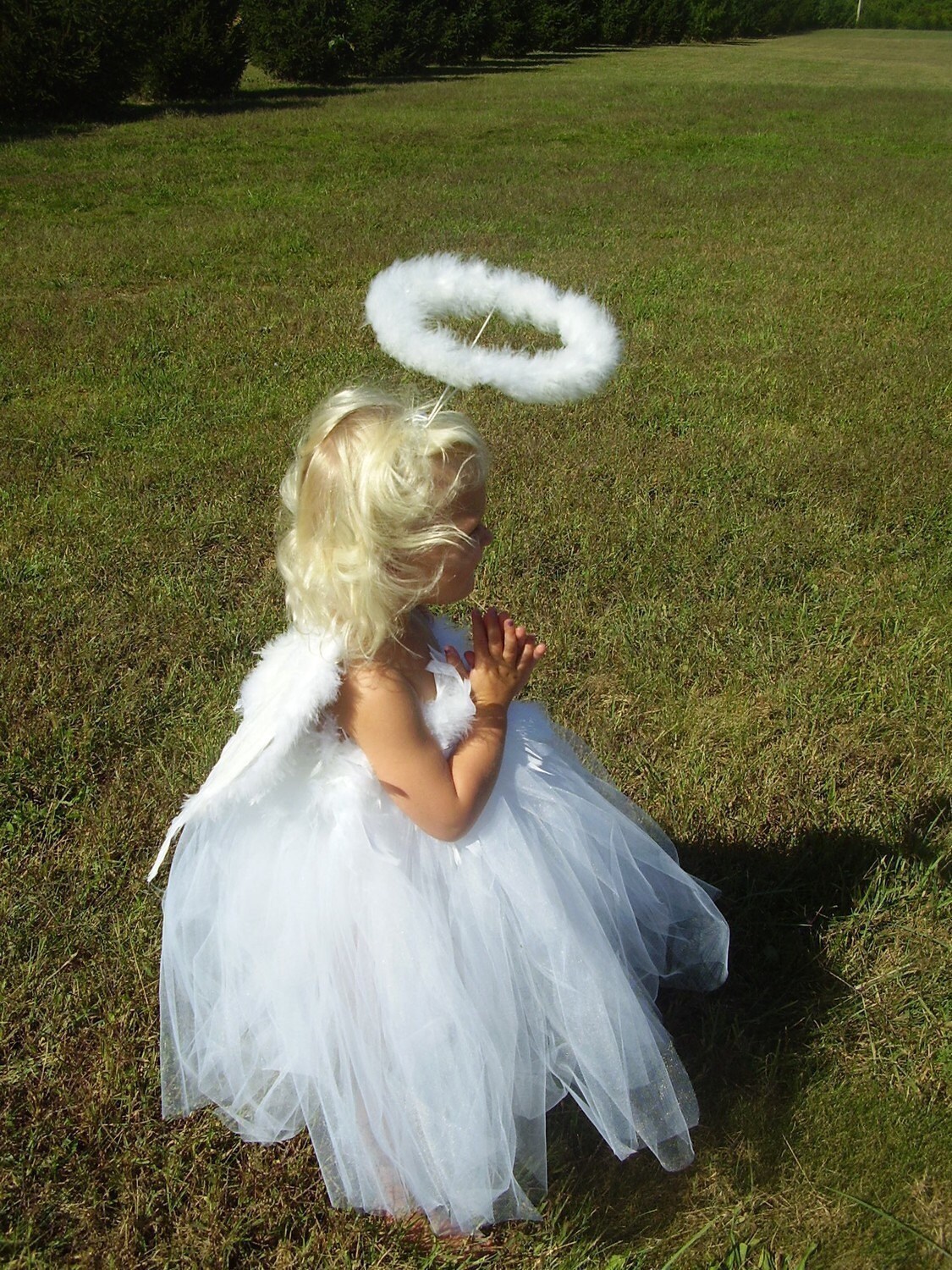 Mommy's Little Angel Halloween Costume Angel Photo Prop