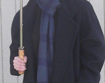 Sherlock Holmes Inspired Hand Knitted Scarf