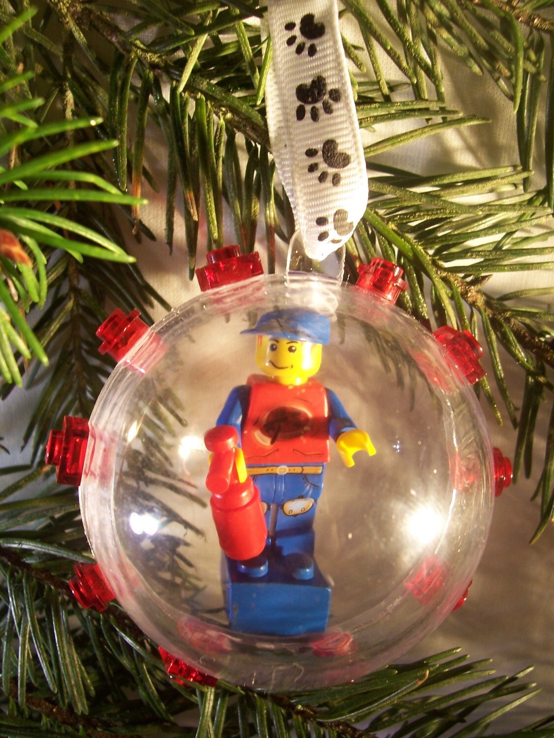 lego minifigure christmas ball ornament pizza by herobeatrice lego minifigure christmas ball ornament pizza by herobeatrice