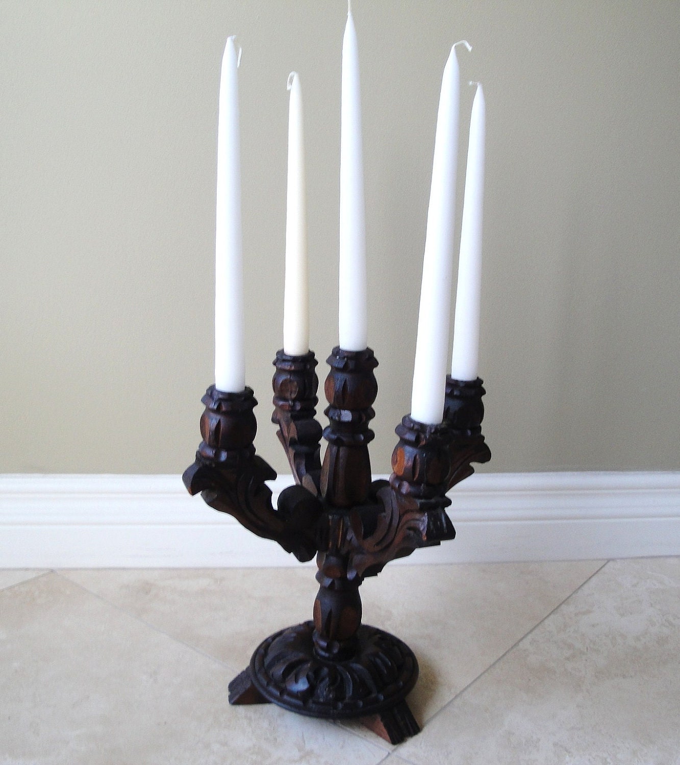 Vintage Candle Holder Candelabra Spanish / by VintagePatriotGirl