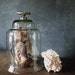 Cloche with Vintage Water Faucet Knob