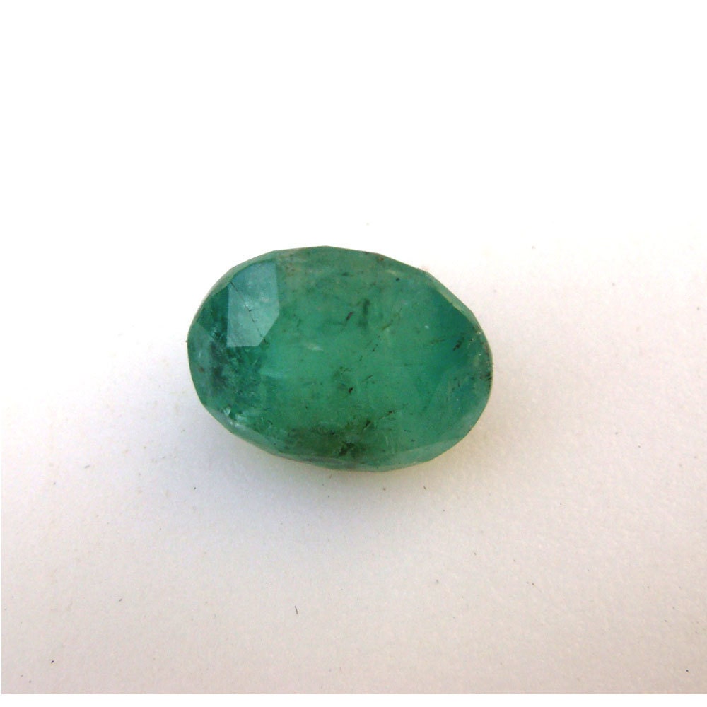 Emerald Emerald Oval Cut Cabochon 9.2x7.75x6.4mm