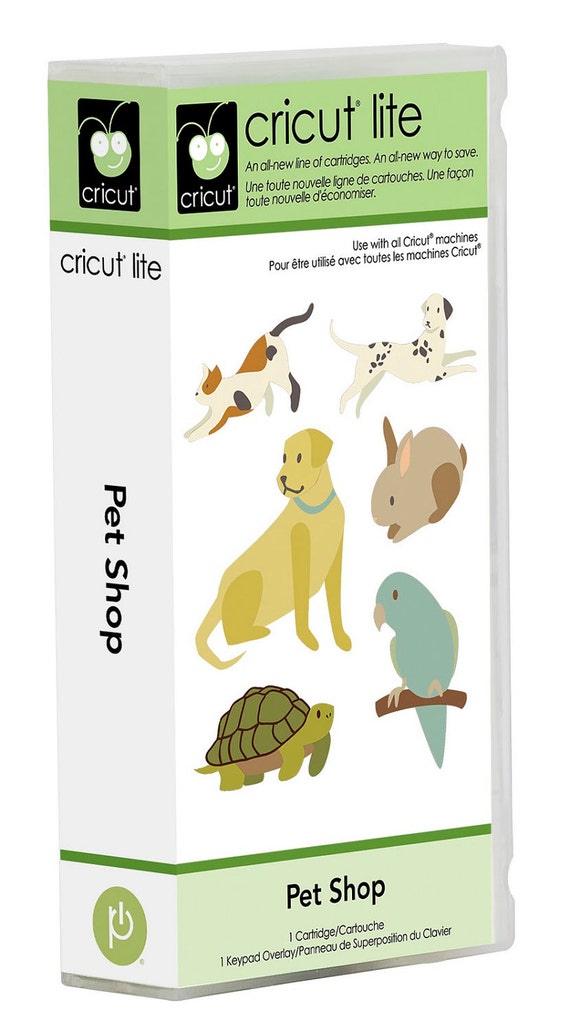 Cricut Cartridge PET SHOP Lite by AmyBugCrafts on Etsy